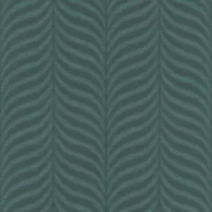 image of Grandeco Boutique Collection Organic Feather Teal Embossed Wallpaper