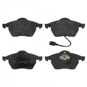 Image of Brake Pad set 16334 by Febi Bilstein Front Axle