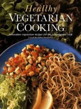 Image of Healthy Vegetarian Cooking by Janet Swarbrick Hardback