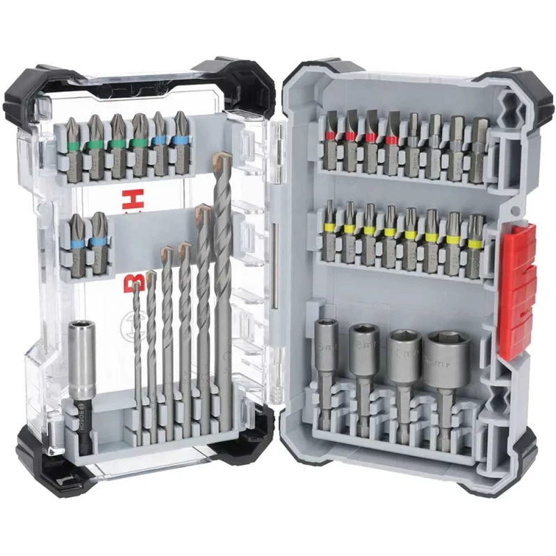 Image of Bosch 35 Piece CYL-3 Extra Hard Drill and Screwdriver Bit Set 2607017728