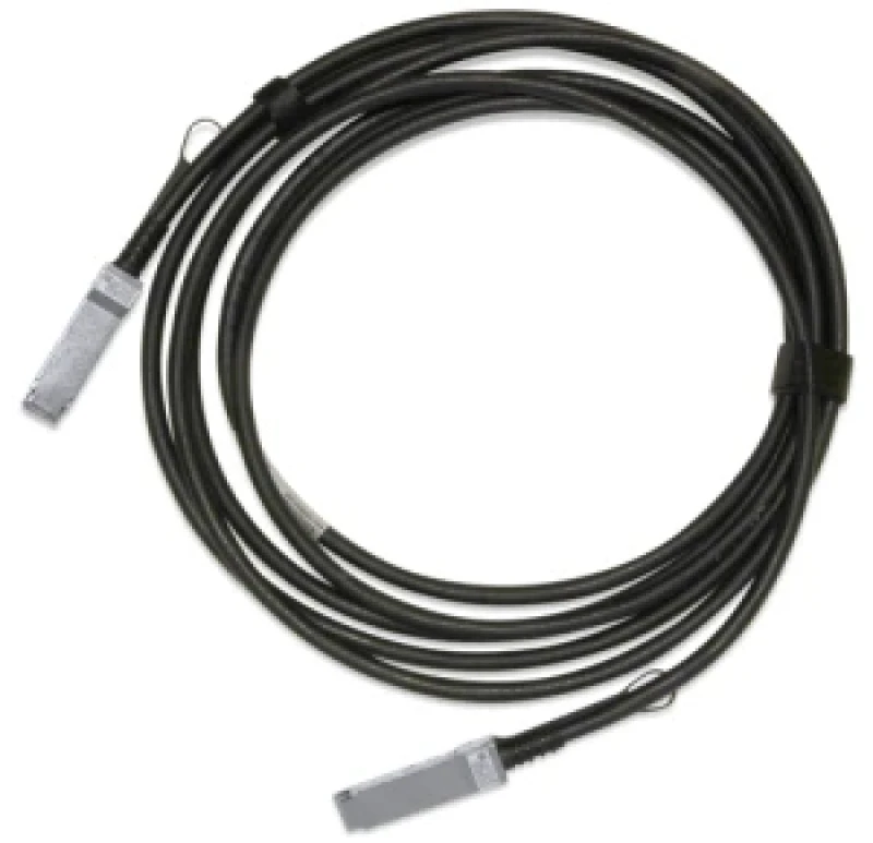 Image of Nvidia MCP1650-H001E30 InfiniBand/fibre optic cable 1m QSFP56 Black