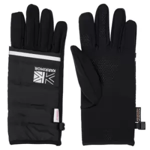 image of Karrimor Quilted Gloves Mens - Black