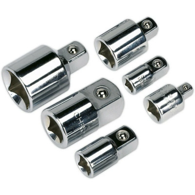 Image of Loops 6 PACK - Male to Female Socket Adapter Size Converters - Imperial Square Drive Multi