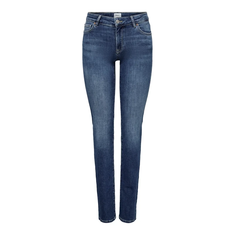 Image of Only Slim Fit Jeans in Mid Rise medium blue Women W25 L32;W26 L30;W26 L32;W27 L30