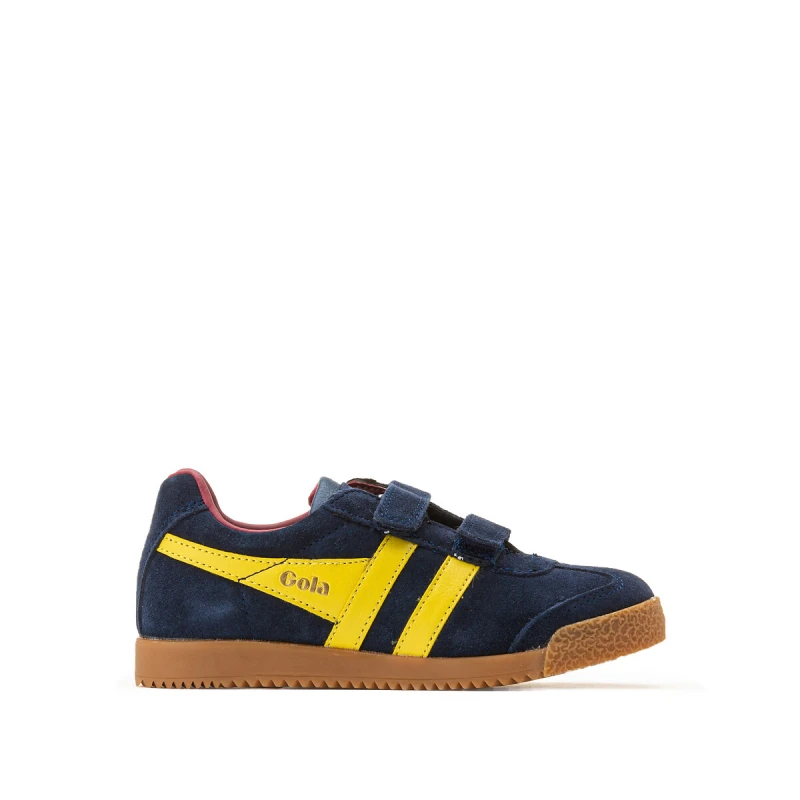 Image of Gola Children's Trainers Gola Classics Harrier Strap Bleu Unisex 28