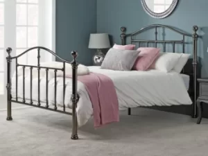 Image of Birlea Victoria 5ft King Size Black Nickel Metal Bed Frame