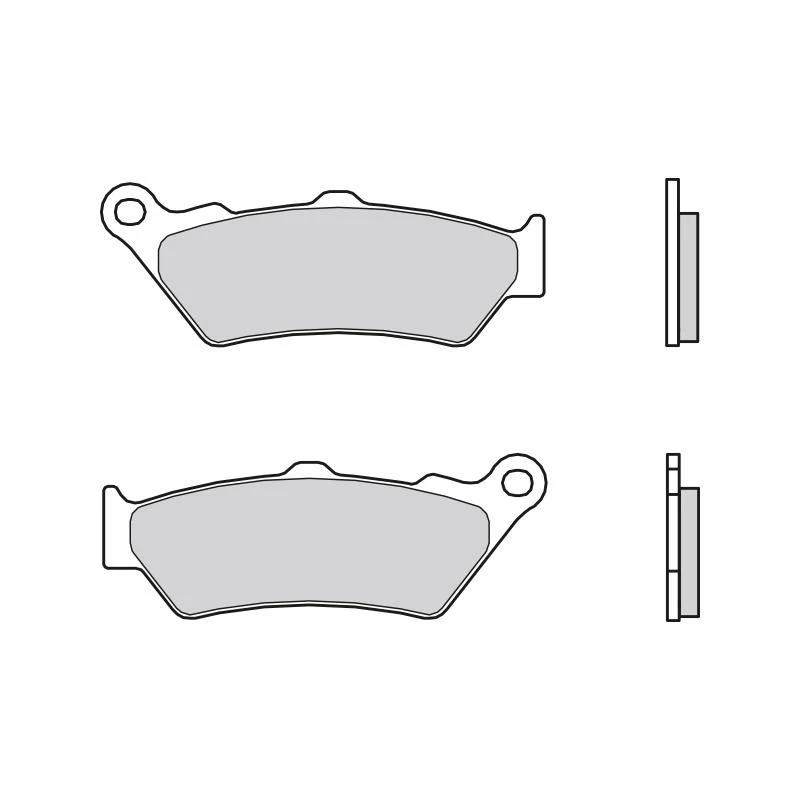 Image of BREMBO 07BB03LA Brake pad set PRIME - Sinter - LA Front Brake Pad Set,disc brake (402)