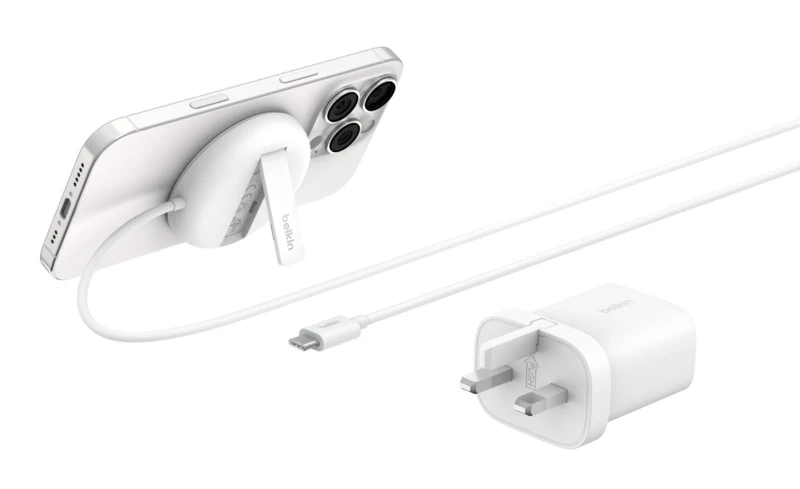 Image of Belkin WIA011myWH Headset, Smartphone White USB Wireless charging Fast charging Indoor WIA011MYWH