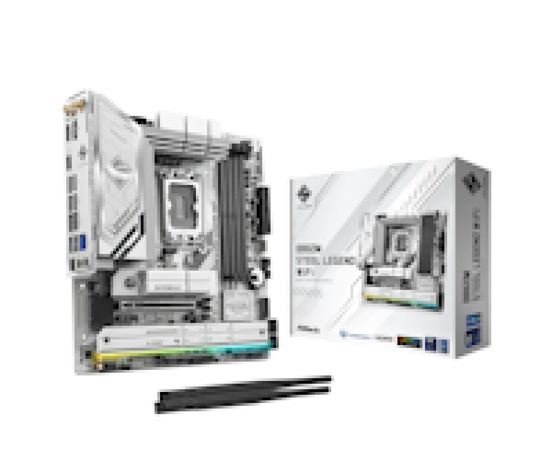 Image of Asrock B860M Steel Legend WIFI (LGA 1851) DDR5 Micro-ATX Motherboard