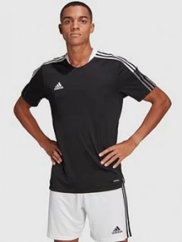 Image of Adidas Tiro 21 Jersey - Black
