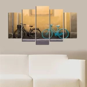 Image of 5MF-42 Multicolor Decorative MDF Painting (5 Pieces)