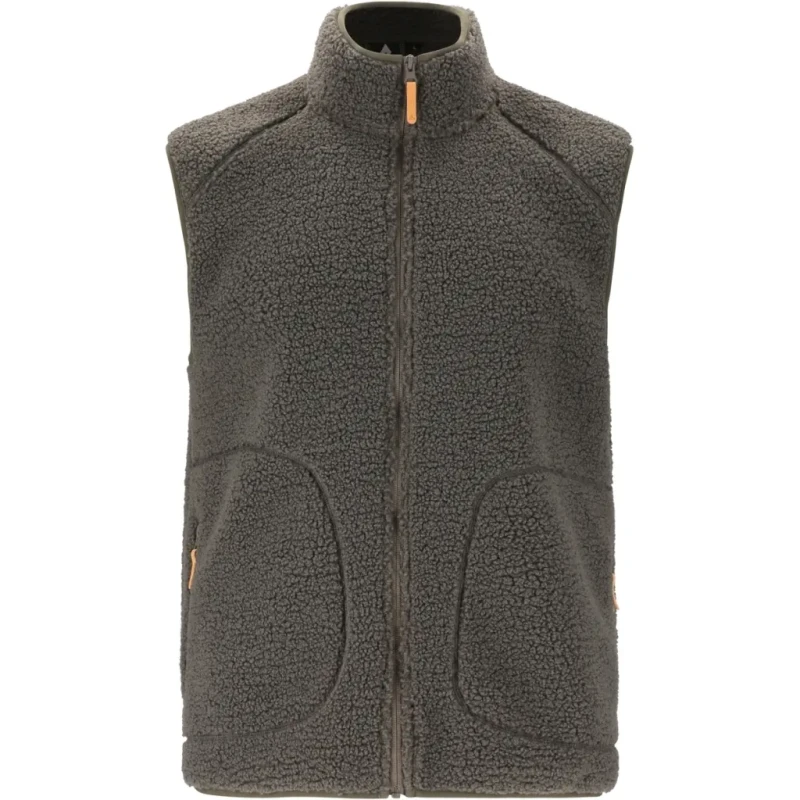 Image of Whistler Sleeveless Teddy Fleece Whistler Pioneer Noir Male L W261264-1071