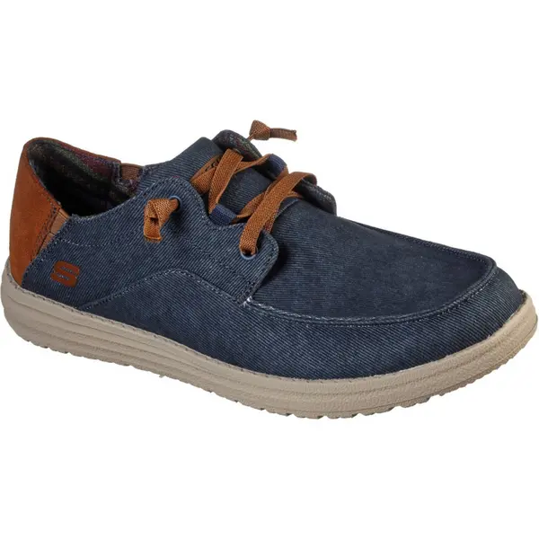 Image of Skechers Mens Melson Planon Lace Up Loafer Shoes UK Size 6 (EU 39.5)
