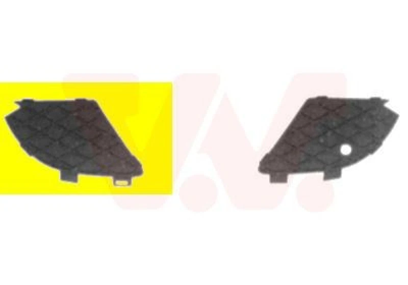 Image of VAN WEZEL Bumper grill VAN WEZEL 3029592