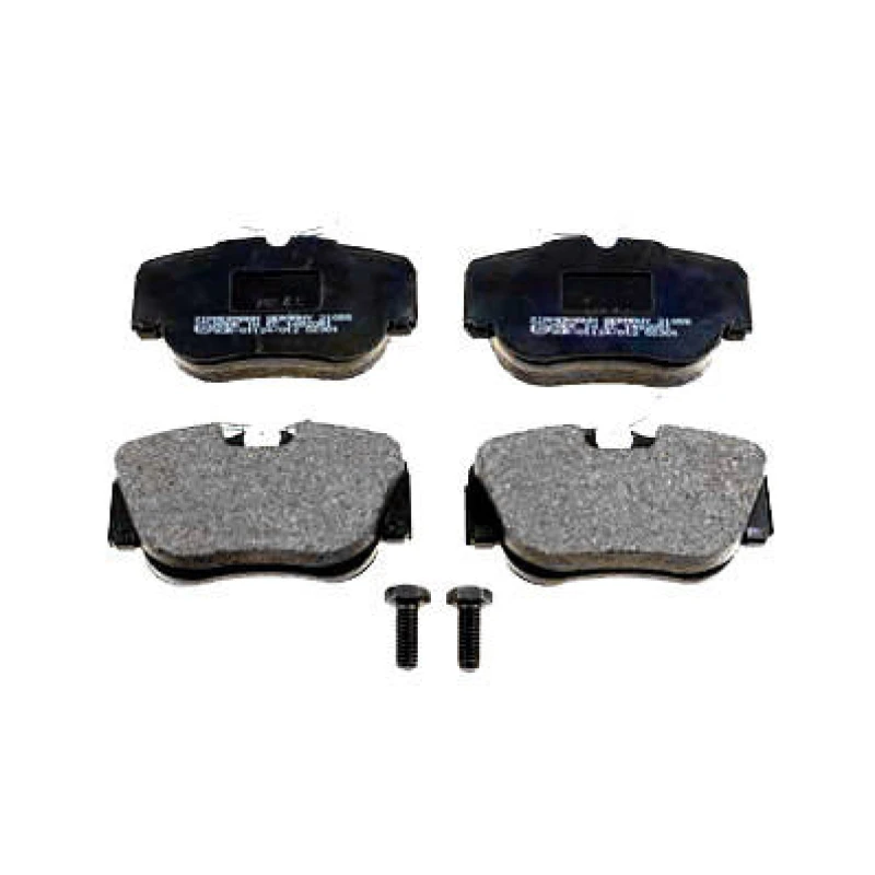 Image of ZIMMERMANN 21055.180.1 Brake pad set Front Axle, prepared for wear warning indicator, Photo corresponds to scope of supply, with bolts/screws Brake P