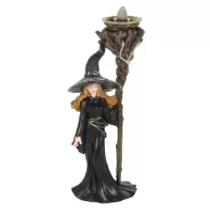 image of Witch with Staff Backflow Burner