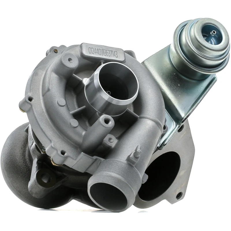 Image of RIDEX 2234C0108 Turbocharger without fastening/mounting material Steel, Aluminium Charger,charging system (2234)