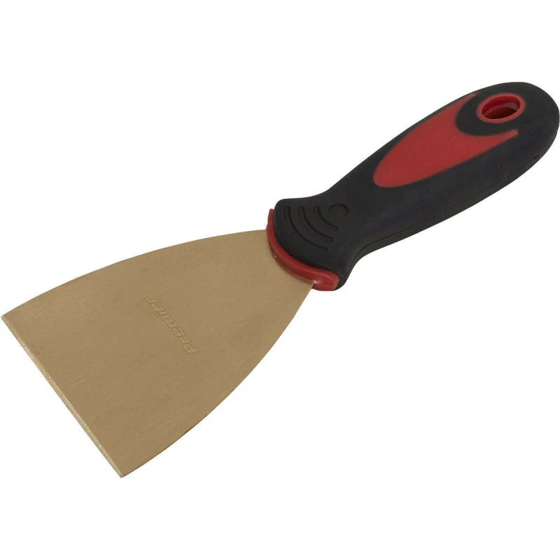 Image of Loops Decorators Scraper - 75 x 200mm - Non-Sparking - Die Forged - Beryllium Copper Copper
