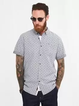 Image of Joe Browns Cool And Casual Shirt - Blue Size 2XL, Men