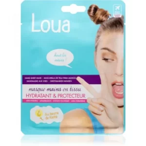 Loua Ulltra-Moisturising Hand Mask Regenerating Hand Mask in Gloves 14ml