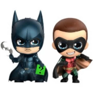 Hot Toys Batman Forever Cosbaby Mini Figures 2-Pack Batman & Robin 11 cm