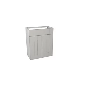 Image of Wickes Vermont Grey Fitted Vanity Unit - 600 mm