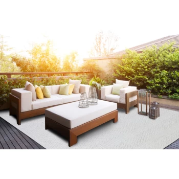 Image of Halsey Natural 66cm x 240cm Runner - Ivory