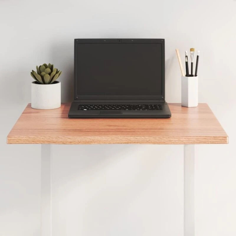 Image of VIDAXL Vidaxl - Table Top Light Brown 60x40x2cm Treated Solid Wood Oak Live Edge 8720845816506