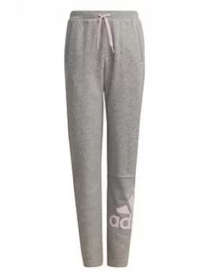 Image of Adidas Junior Girls Bl Ft O Pt, Grey/Pink, Size 9-10 Years, Women