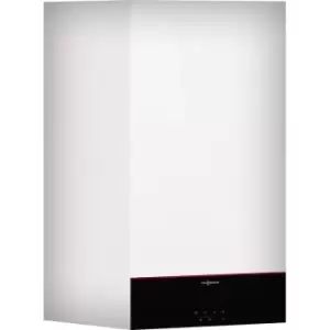 Viessmann Vitodens 100-W Combi Boiler 35kW in White Steel