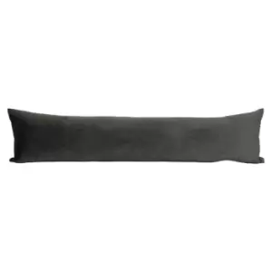 Image of Opulence Velvet Draught Excluder Steel