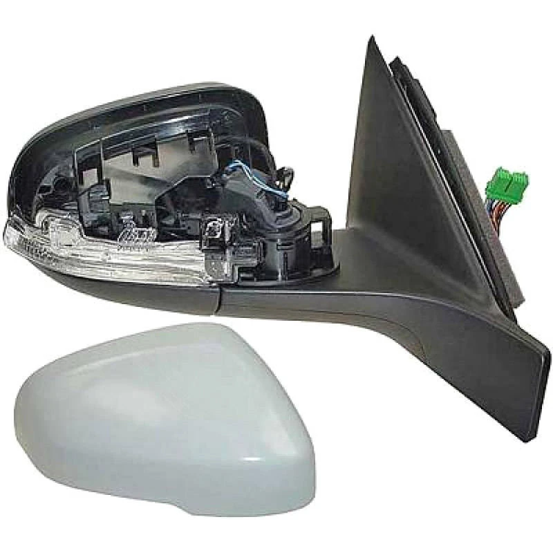 Image of DIEDERICHS 7661326 Wing mirror Right, Aspherical, primed Outside Mirror (50)
