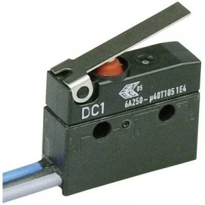Image of Cherry Switches Microswitch DC1C C3LB 250 V AC 6 A 1 x OnOn IP67 momentary