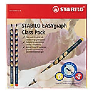 image of STABILO Pencil Easygraph HB 48 Pieces