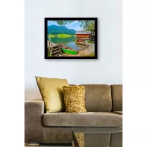 Image of SC0863 Multicolor Decorative Framed MDF Painting