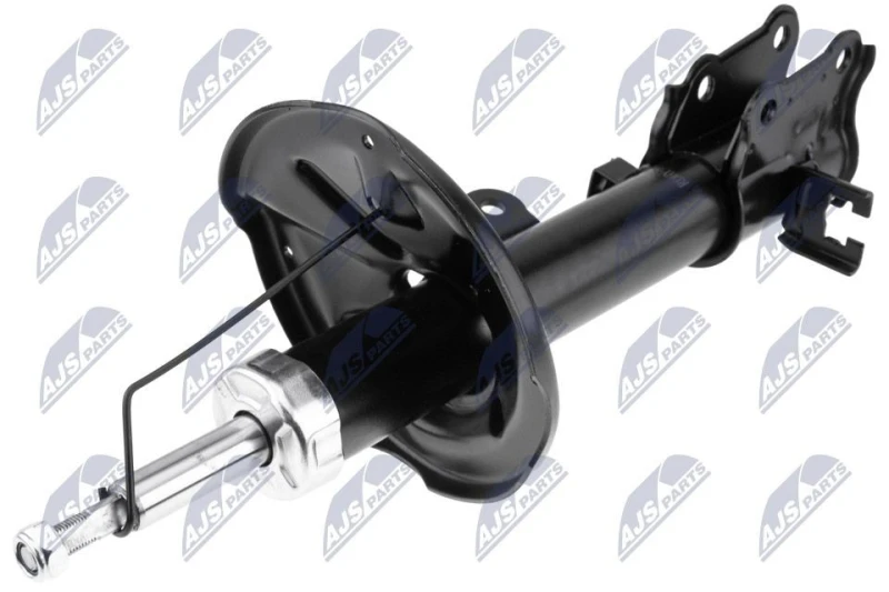 Image of NTY A-HY-547 Shock absorber Rear Axle Left, Gas Pressure, Suspension Strut, Top pin Shock Absorber (854)