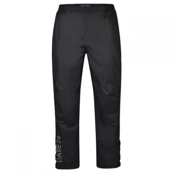 image of Dare2B Trait Waterproof & Breathable Overtrousers - Black