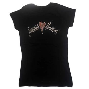 Image of The Smashing Pumpkins - Gish Heart Womens X-Large T-Shirt - Black