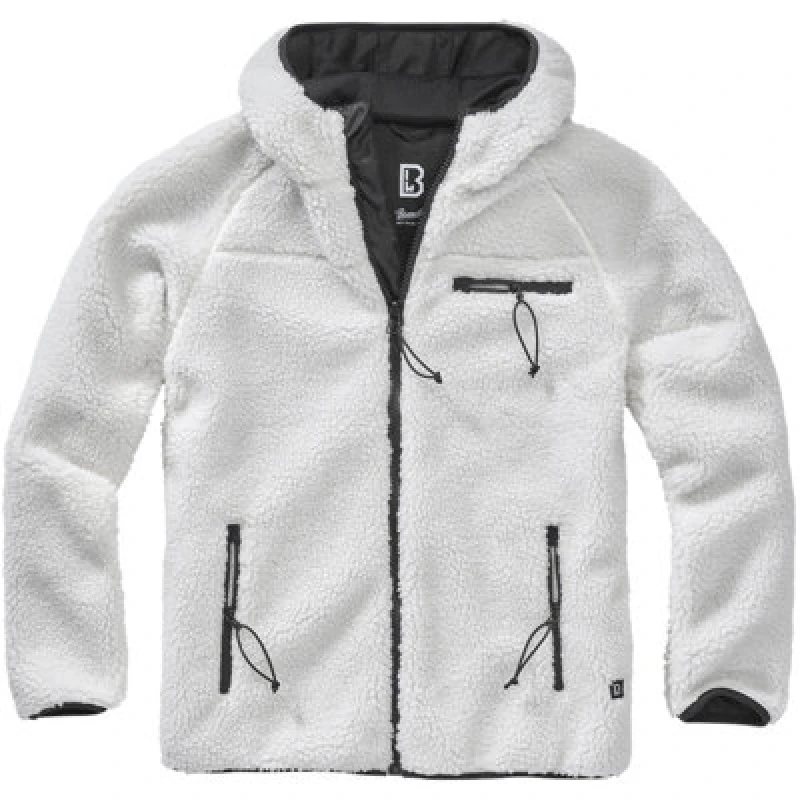 Image of Brandit Teddyfleece Worker Jacket White Size Small