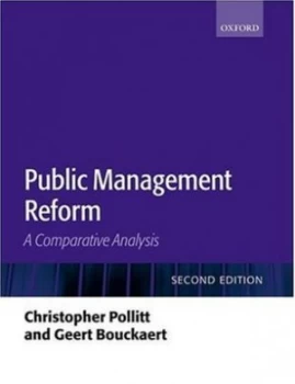 Image of Public Management Reform by Christopher Pollitt Paperback