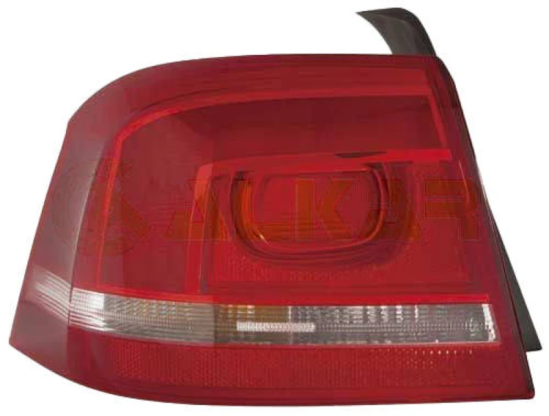 Image of ALKAR 2282118 Rear light Outer section, without bulb holder, Right, W16W Combination Rearlight (391)