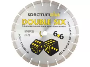 Image of OX Tools DCX115/22 OX Spectrum Premium Double Six General Purpose Diamond Blade 115/22.23mm