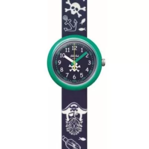 image of Childrens Flik Flak Fear Knot Watch