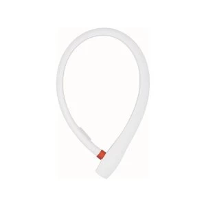 image of ABUS Mechanical 560/65 uGrip Soft Grip Cable Lock White 65cm x 8mm