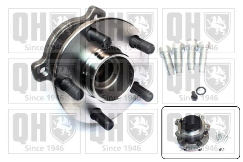Image of QUINTON HAZELL Wheel bearing kit QUINTON HAZELL QWB1449