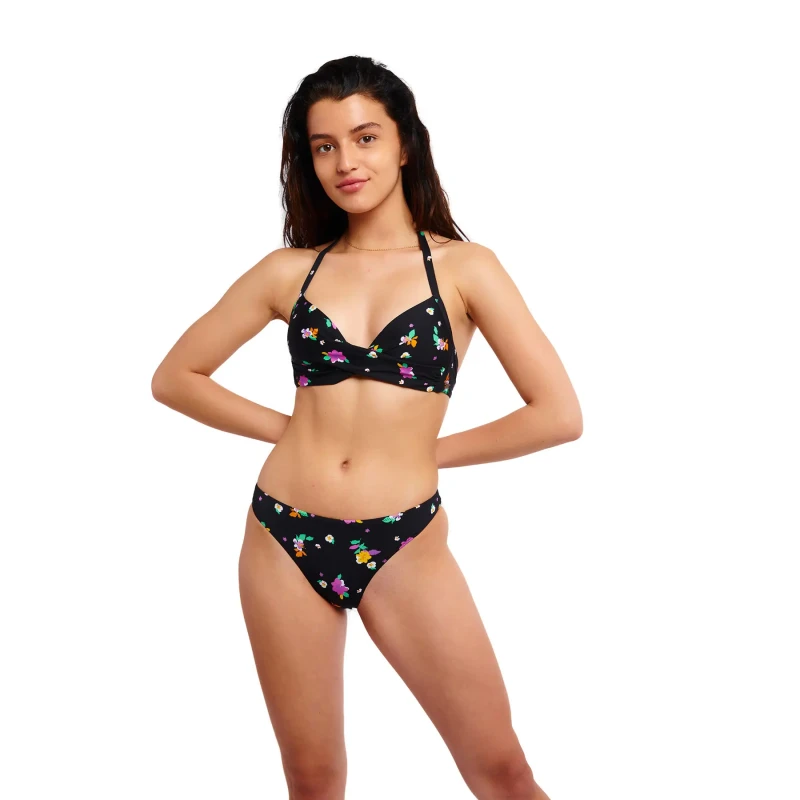 Image of banana moon womens swim bikini top by Banana moon Eyro Rosyfield Noir Female L