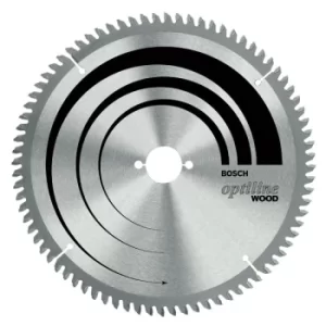 Image of 2608640438 Optiline Wood 254X30Mm Circular Saw Blade 40T