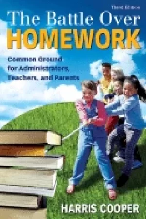 Image of battle over homework common ground for administrators teachers and parents