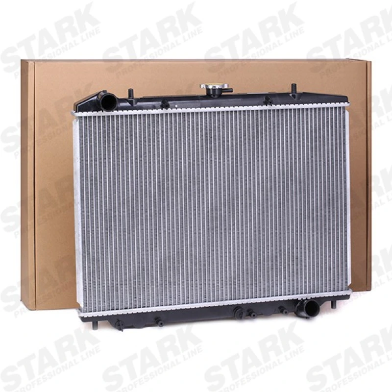 Image of STARK SKRD-0120307 Engine radiator Aluminium, Brazed cooling fins, without frame Radiator,engine cooling (470)