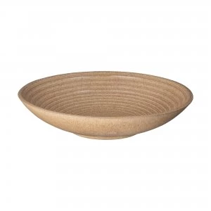 Image of Denby Studio Craft Elm Large Ridged Bowl